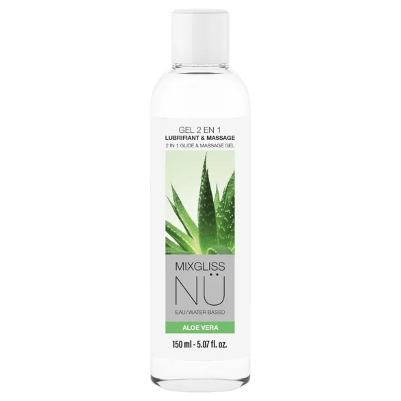 Mixgliss Nu Aloe Vera - Nuru-massagegel och glidmedel (150 ml)