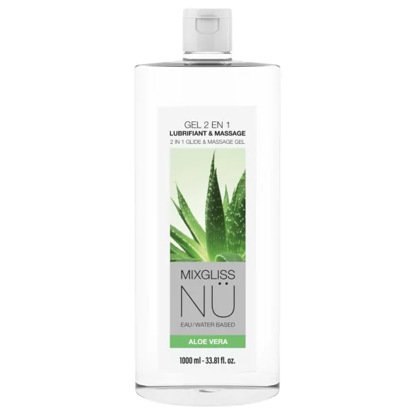 Mixgliss Nu Aloe Vera - nuru massagegel och glidmedel (1000 ml)