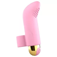 Love to Love - fingervibrator - uppladdningsbar - rosa