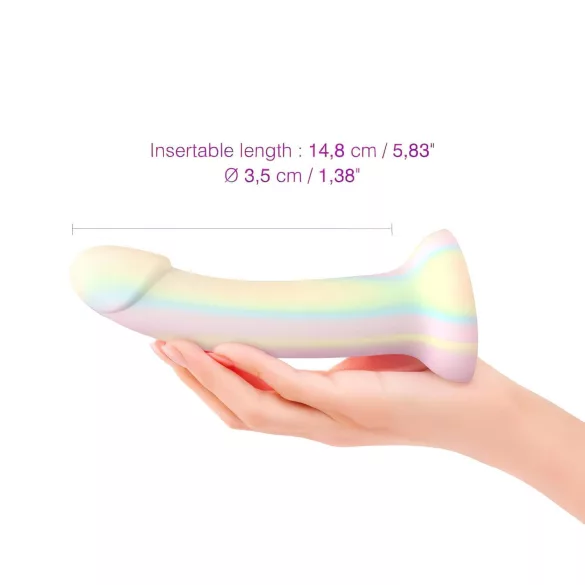 Dildolls Fantasia - Sugrörssilikondildo med sugkopp