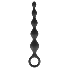 Dorcel Deep Feel - pärlformad analdildo (svart)