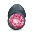 Dorcel - analplug med rosa sten - medium - svart