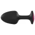 Dorcel - analplug med rosa sten - medium - svart