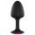 Dorcel Geisha Plug Ruby L - Svart analplugg med rosa sten