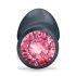 Dorcel Geisha Plug Ruby L - Svart analplugg med rosa sten