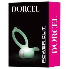 Dorcel - vibrerande penisring - självlysande - vit
