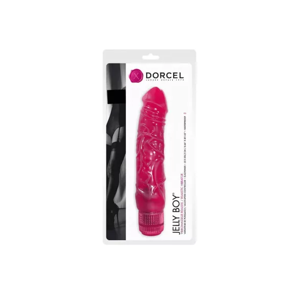 Dorcel Jelly Boy - realistisk gelévibrator (rosa)