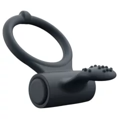   Dorcel Power Clit Plus - uppladdningsbar, vibrerande penisering (svart)