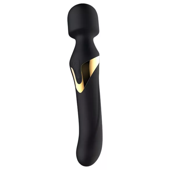 Dorcel - 2-i-1 vibrator och massager - svart