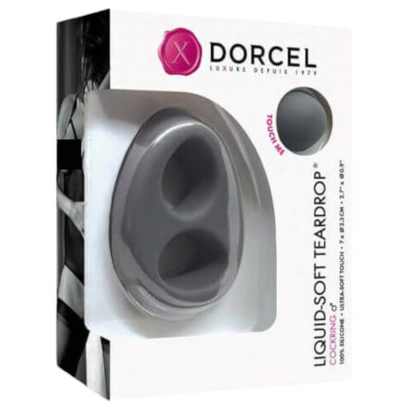Dorcel Liquid-soft Tårdroppe - penisring (grå)