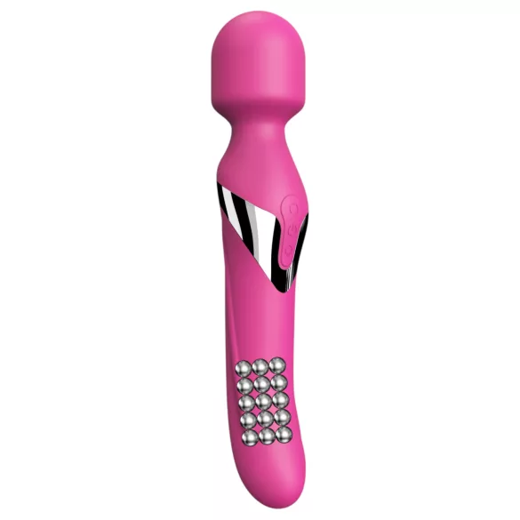 Dorcel Dual Orgasms - uppladdningsbar 2‑i‑1 massagevibrator (rosa)