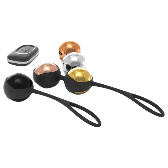 Dorcel Training Balls - trådlöst, justerbart geishakulor‑set