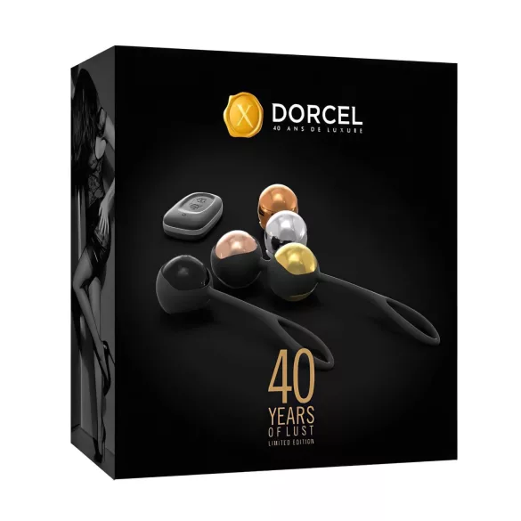 Dorcel Training Balls - trådlöst, justerbart geishakulor‑set