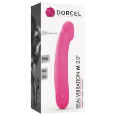   Dorcel Real Vibration M 2.0 - uppladdningsbar vibrator (rosa)