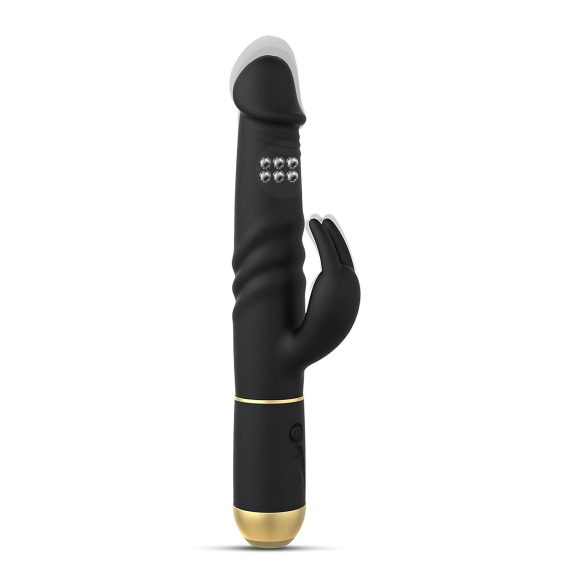 Dorcel - rabbitvibrator med klitorisstimulator - svart
