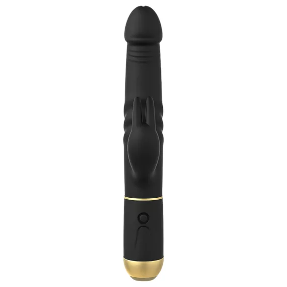 Dorcel - rabbitvibrator med klitorisstimulator - svart