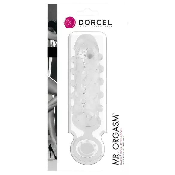 Dorcel Mr. Orgasm - kulformad penishylsa (transparent)