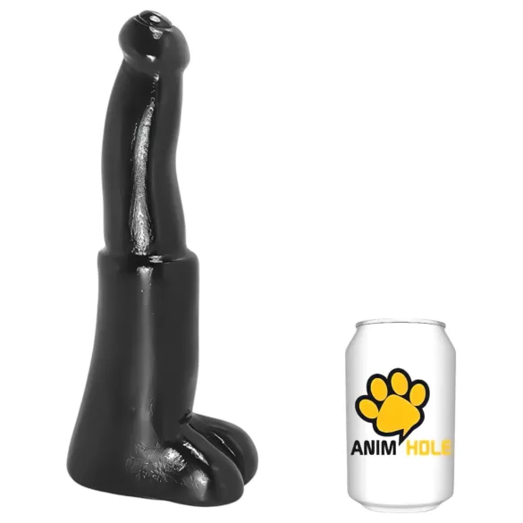 AnimHole Bull - dildo med tjurpenis - 25cm - svart
