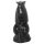 AnimHole Wolf - dildo penisformad - svart silikon 21cm