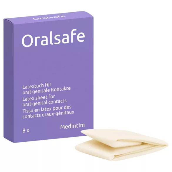 Oralsafe - oralsexskydd - engångs - 8 stycken