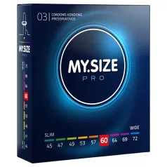 My.Size PRO - kondom i specialstorlek - 60 mm (3 st)