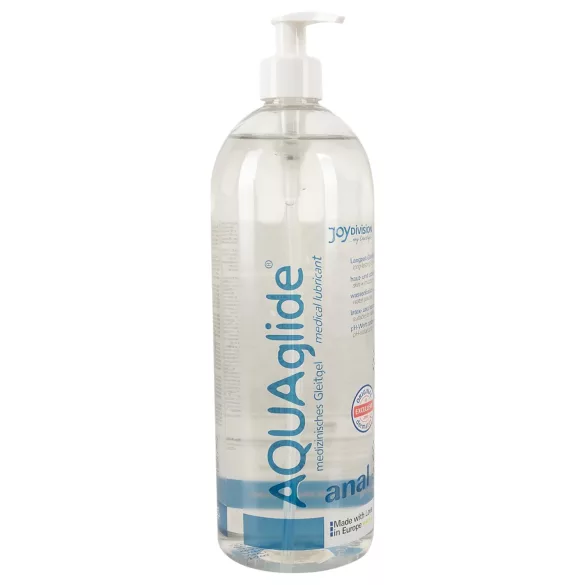 AQUAglide - vattenbaserat analt glidmedel - 1000ml
