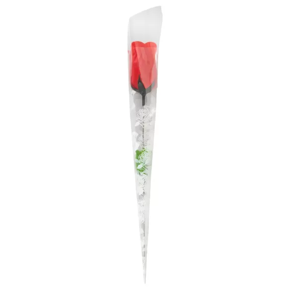 Panty Rose - stringtrosa dold i ros - röd S-L