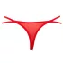 Panty Rose - stringtrosa dold i ros - röd S-L