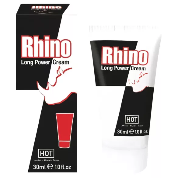 HOT - Rhino - Long Power fördröjningskräm (30 ml)