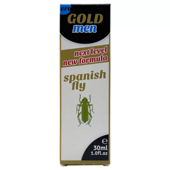HOT ero Gold Men Spanish Fly - lusthöjande droppar för män (30 ml)