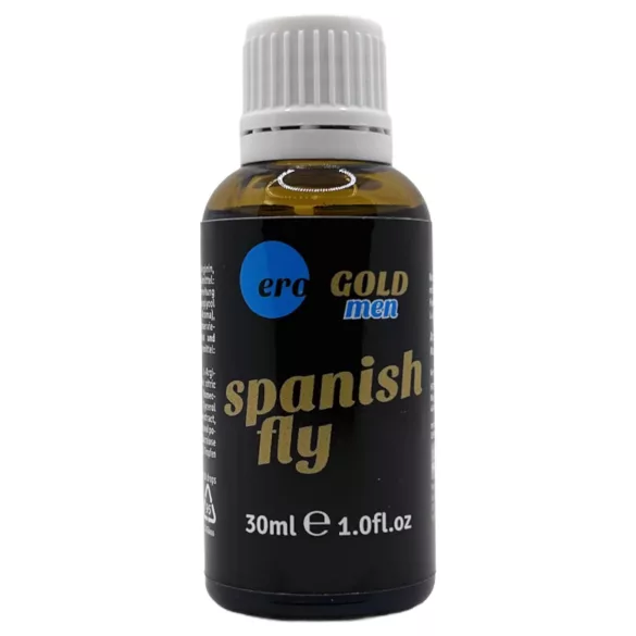 HOT ero Gold Men Spanish Fly - lusthöjande droppar för män (30 ml)