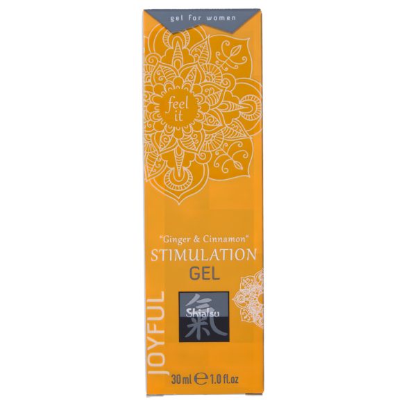 HOT Shiatsu - stimulerande kräm för kvinnor - ingefära och kanel (30 ml)