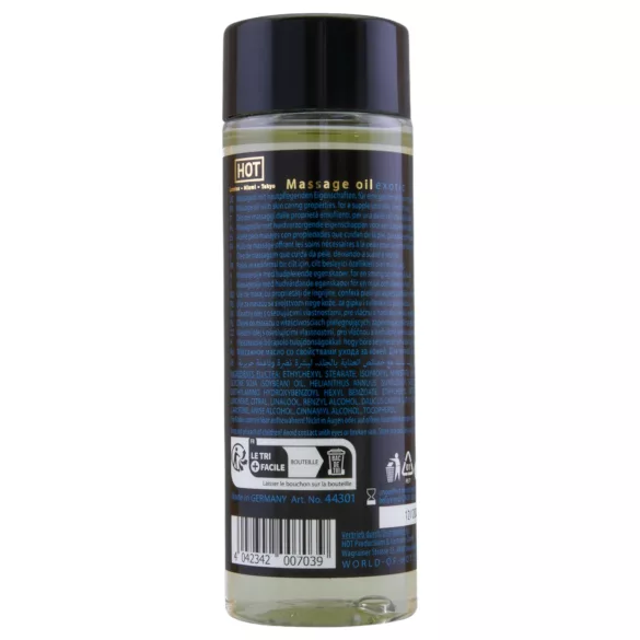 HOT - massageolja - exotisk doft - 100ml