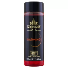 HOT - massageolja - värmande effekt - 100ml