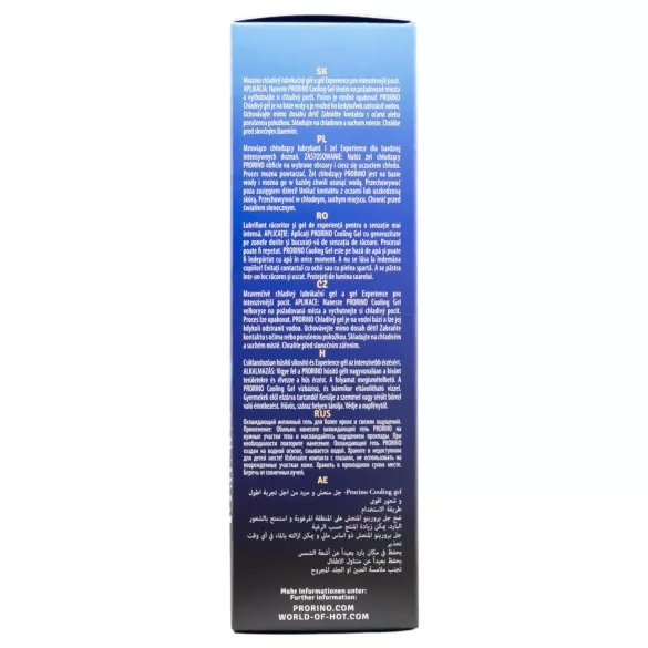 HOT Prorino - intimkräm för män - stark kylande effekt - 100ml