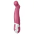 Satisfyer Petting Hippo - uppladdningsbar vattentät vibrator - rosa