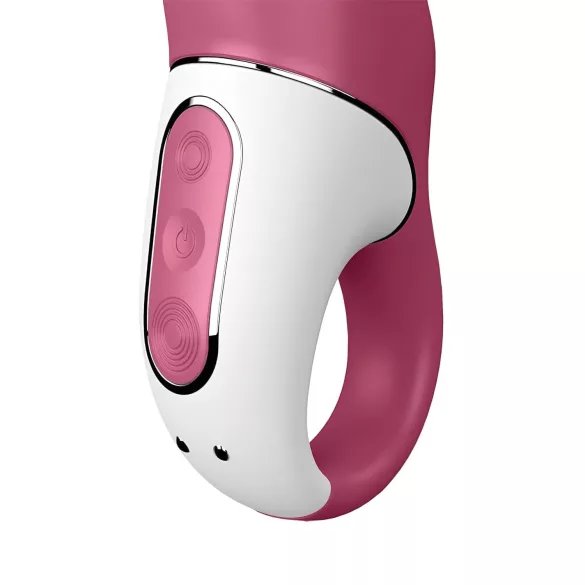Satisfyer Petting Hippo - uppladdningsbar vattentät vibrator - rosa