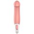 Satisfyer Master - vattentät, uppladdningsbar vibrator (natur)