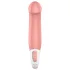 Satisfyer Master - vibrator för män - vattentät uppladdningsbar - beige