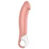 Satisfyer Master - vibrator för män - vattentät uppladdningsbar - beige