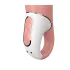 Satisfyer Master - vibrator för män - vattentät uppladdningsbar - beige