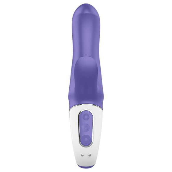 Satisfyer Magic Bunny - rabbit vibrator med klitorisarm - vattentät - blå