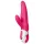 Satisfyer Mr. Rabbit - rabbitvibrator med klitorisstimulator - vattentät - rosa