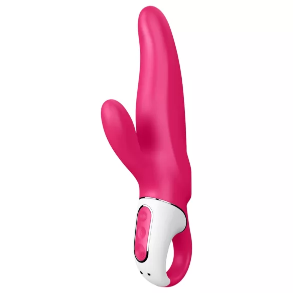 Satisfyer Mr. Rabbit - rabbitvibrator med klitorisstimulator - vattentät - rosa