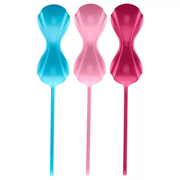 Satisfyer Power Balls - geishakulor set med rörliga kulor - 3-pack