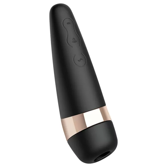 Satisfyer Pro 3+ - vattentät, uppladdningsbar klitorisstimulator/vibrator (svart)