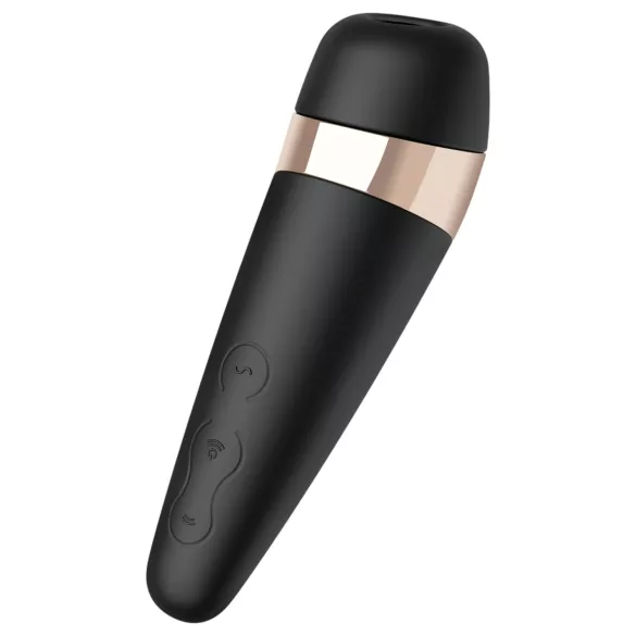 Satisfyer Pro 3+ - vattentät, uppladdningsbar klitorisstimulator/vibrator (svart)