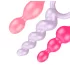 Satisfyer Booty Call - analpluggsset - 3 delar - färgglada