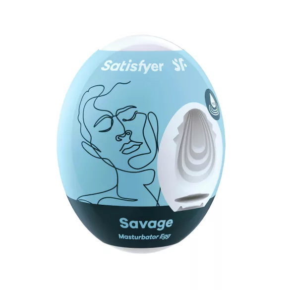 Satisfyer Egg Savage - äggmasturbator - enstaka styck