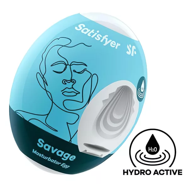 Satisfyer Egg Savage - äggmasturbator - enstaka styck